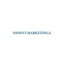 Osnove marketinga