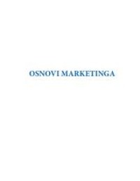 Osnove marketinga